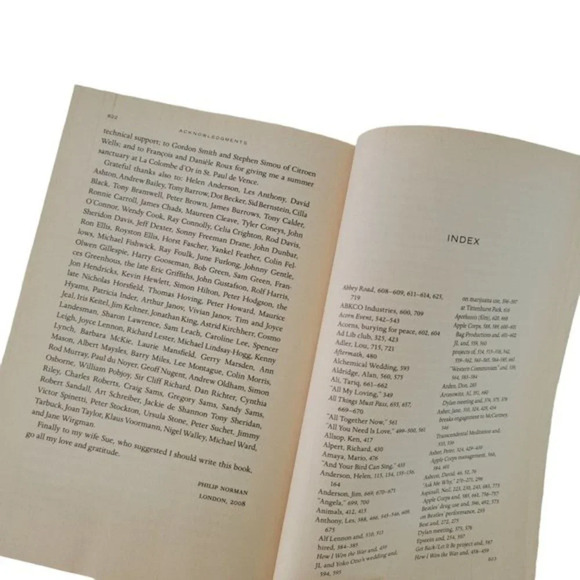 John Lennon The‎ Life by Philip Norman Hardcover Book - Picture 12 of 14